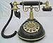 1939 French Princess Black Antique Telephone Replica Replica