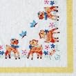 Miniature Yellow Crib Set by Lindee's Little Linens