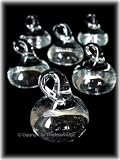 Set 6 Hand Blown Art Glass Hershey Kisses / Figurines