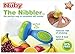Nuby 2-Pack Nibbler with Cap, Colors May Vary