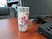 Designer Travel Mug for Stylish Women. This Attractive, Pretty Design Will Be Admired in Any Setting and Is Fun! Double-Walled Stainless Steel Tumbler to Keep Tea, Coffee, Smoothie or Any Drink Hot or Cold Longer. Do You Want to Attract Positive Attention? Perfect Christmas or Holiday Gift. 100%.