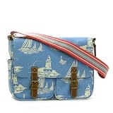 (キャス・キッドソン) Cath Kidston FASHION ショルダー #243438 SADDLE BAG W/LEATHER - T ROYAL BLUE