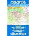 Sarntaler Alpen: Wanderkarte Tabacco 040. 1:25000