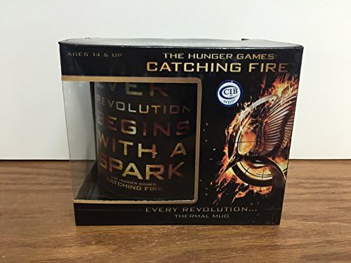 Every Evolution Spark THERMAL COFFEE STYLE MUG The Hunger Games CATCHING FIRE