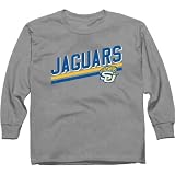 NCAA Southern University Jaguars Youth Rising Bar Long Sleeve T-Shirt - Ash