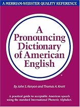 A Pronouncing Dictionary of American English