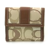Coach Hamptons Optic New French Purse (Khaki) 41251 ~ Coach