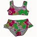 Anita G flowered 2-piece swimsuit (2T)