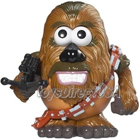 Star Wars Disney Chewbacca Potato Head doll by 