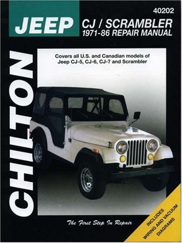 Jeep CJ/Scrambler 1971-86 (Chilton's Total Car Care Repair Manual)