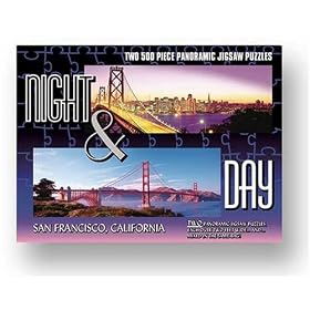 Night & Day City Puzzle - San Francisco