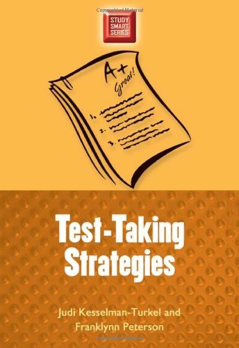 Test-Taking Strategies (Study Smart Series): winner, HomeStudy Book of 2007