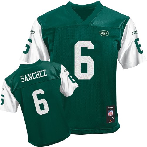 Reebok New York Jets Mark Sanchez Girl's Replica Jersey Extra Large