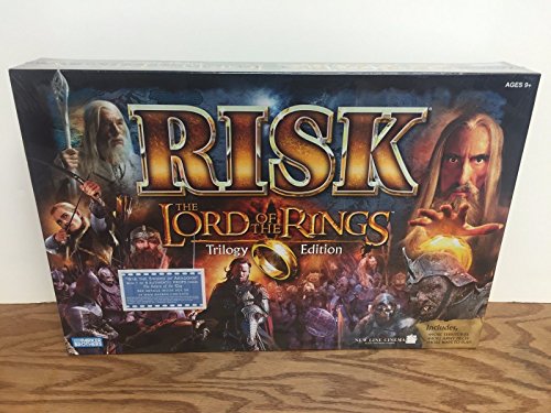 RISK Lord of the Rings Trilogy Edition Board Game Parker Brothers