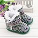 Weixinbuy Infant Baby Boys Girls Ankle Slip-on Shoes Christmas Snow Boots