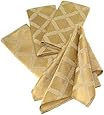 Lenox Laurel Leaf Napkins, Golden Sage, Set of 4
