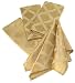 Lenox Laurel Leaf Set of 4 Napkins Gold