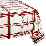 Lenox Holiday Gathering 52-inch by 52-inch Square Tablecloth