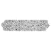 Heritage Lace Spider Web 20-Inch by 80-Inch Mantle Runner with Spider, Black