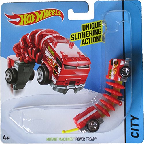 Hot Wheels City Mutant Machines - Power Tread (Red)