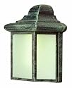 Trans Globe Lighting 44835-PL RT 8-3/4-Inch 1-Light Outdoor Mini Wall Lantern, Rust