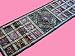 GREEN BEADED WALL TAPESTRY DECOR EMBROIDERED RUNNER