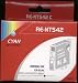 set of two compatible epson t0542 cyan inkjets for r800