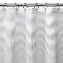 Cotton X-Long Waffle Weave Shower Curtain - White