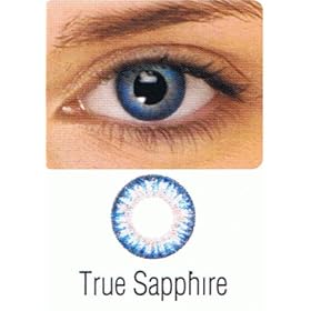 Cosmetic Lense Contact Lenses 3 Tone - True Sapphire