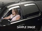 Putco 480347 Element Chrome Window Visor - Set of 4