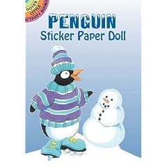Penguin Sticker Paper Doll