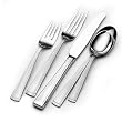 Wallace Fa&ccedil;ade 65-Piece Stainless-Steel Flatware Set with Bonus Chest, Service for 12