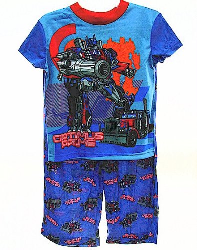  Transformers Blue 2 Piece Pajama Sleepwear Set - Shirt & Pants