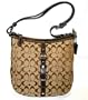 Coach Chelsea Signature Duffle Handbag Khaki/Brown
