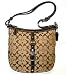 Coach Chelsea Signature Duffle Handbag Khaki/Brown