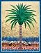 Nilotic Palm Art Poster Print by Ron Yrabedra, 16x20