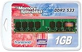Transcend TS533D2-1024 Arbeitsspeicher 1GB 240pin DDR2 533 DIMM CL 4 - NH