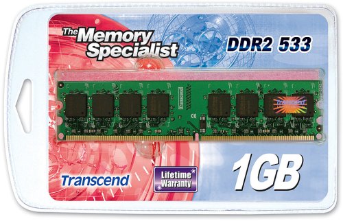 Transcend TS533D2-1024 Arbeitsspeicher 1GB 240pin DDR2 533 DIMM CL 4 - NH