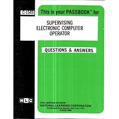 Supervising Electronic Computer Operator