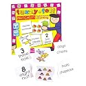 Fuzzy-Felt English/French Counting Match It