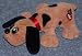 Original Newborn Pound Puppies: Brown with Black Spots