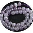 10mm Kugel Amethyst Perlen Strang Beads Halbedelstein