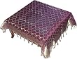 Organza Table Overlays Silk Protector 42 x 44 inches (btc050)