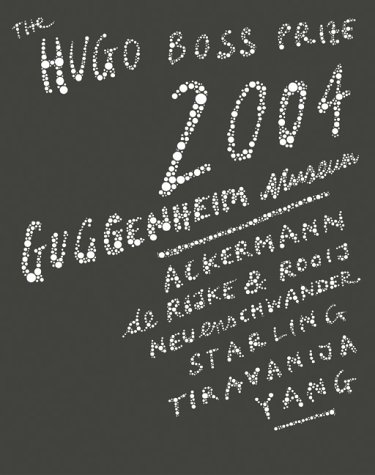 Cover image : The Hugo Boss Prize 2004
