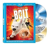 Bolt (Three-Disc Edition w/ Standard DVD + Digital Copy + BD Live) [Blu-ray]