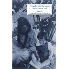 Anna Letitia Barbauld: Selected Poetry and Prose (Broadview Literary Texts)