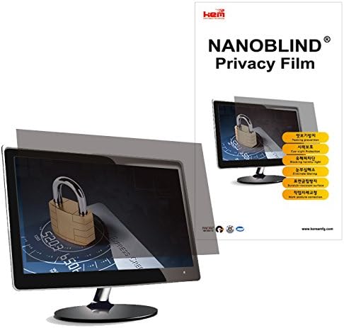 [21" 411mm (W) x 314mm (H)] NANOBLIND Privacy Screen Filter Film for 21-inch LCD Monitor