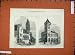 1872 Townhall Larne Ireland Market Abergavenny Print