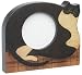 Warren Kimble Design, Cat Mini Frame, 2x2, Black and White