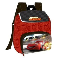 Disney Cars Jungen Rucksack, schwarz/rot, 24x26x14cm